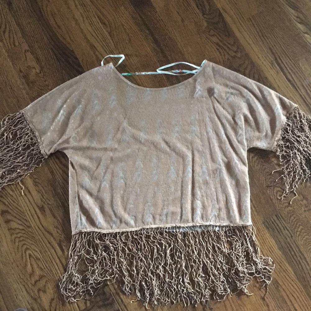 Buckle - beaded pullover top